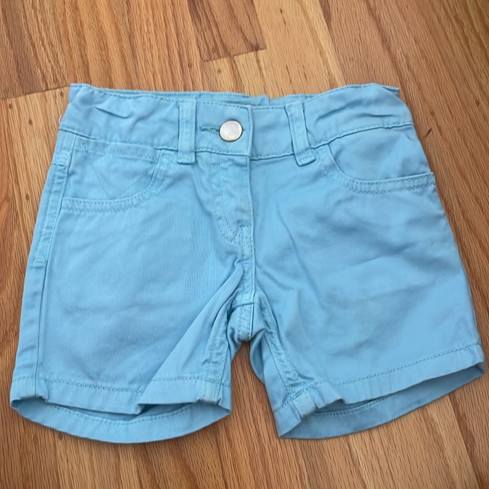 Miss sixty shorts with embellished logo, light blue, softer than jeans!!